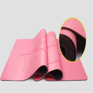 Good Water Absorption PU Natural Rubber Yoga Mat Manufacturer